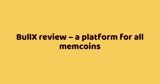 BullX review – a platform for all memcoins