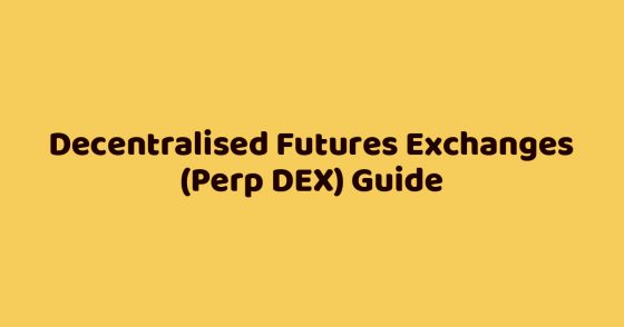 Decentralised Futures Exchanges (Perp DEX) Guide